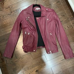 Iro leather jacket size 34